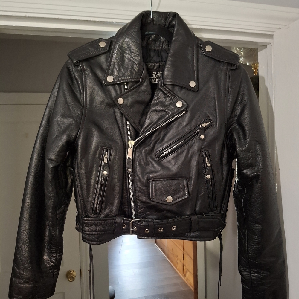 Leather Gallery Vintage Black Leather Jacket